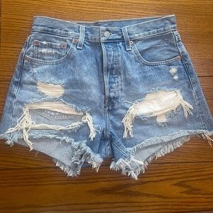 Levi’s 501 denim shorts